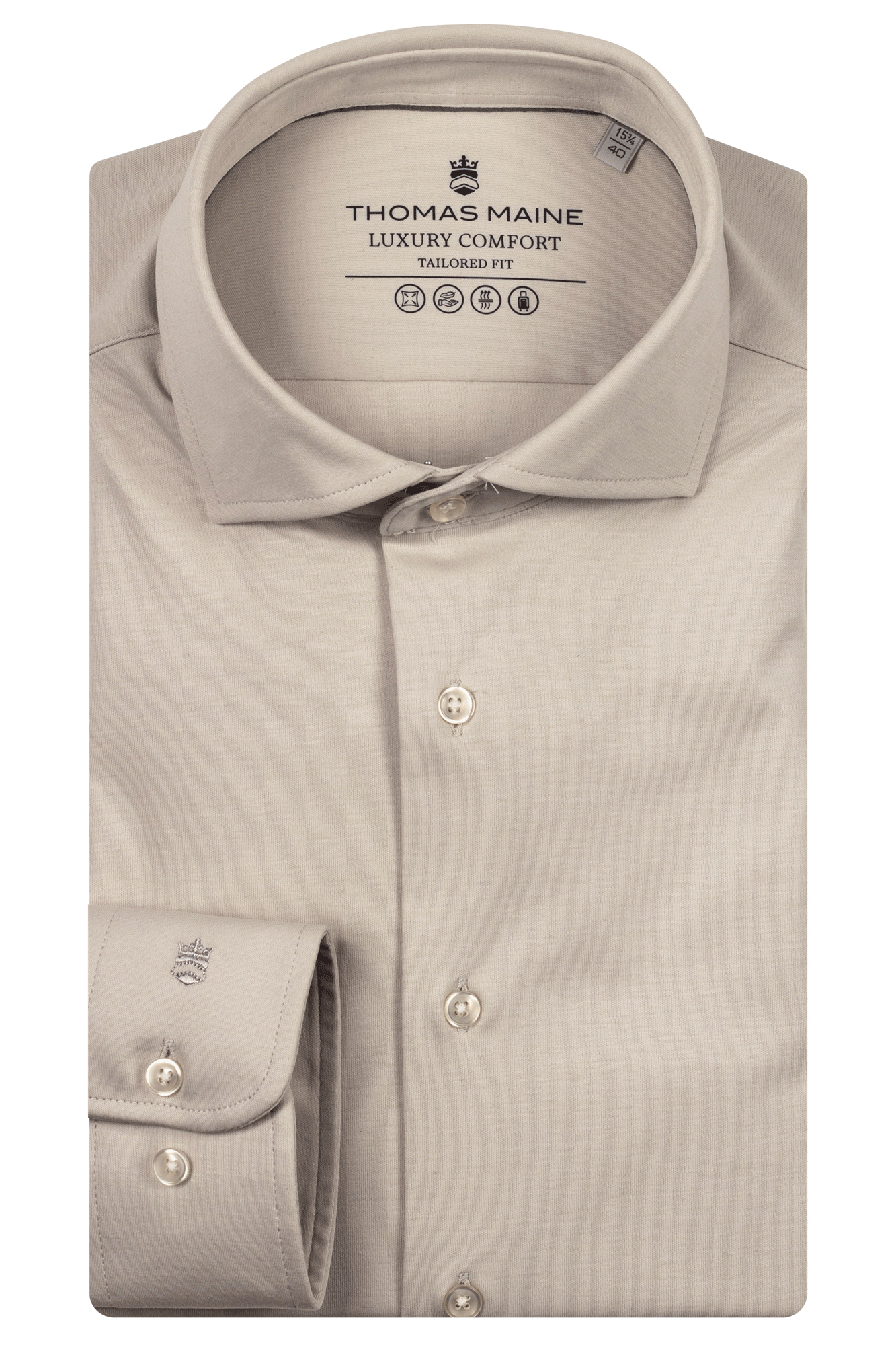 thomas maine Jersey overhemd