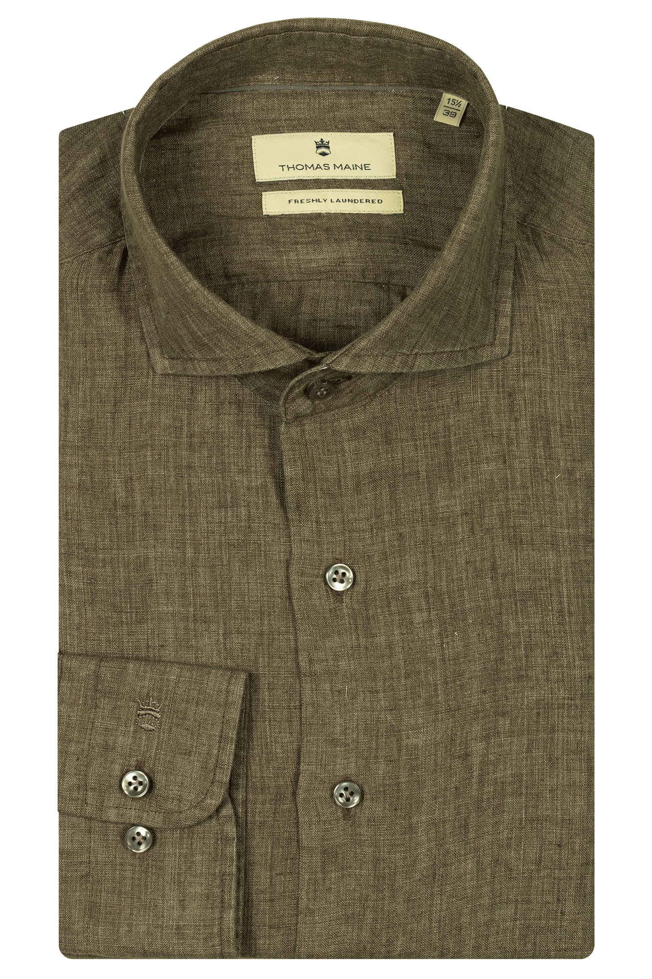 thomas maine Linnen overhemd
