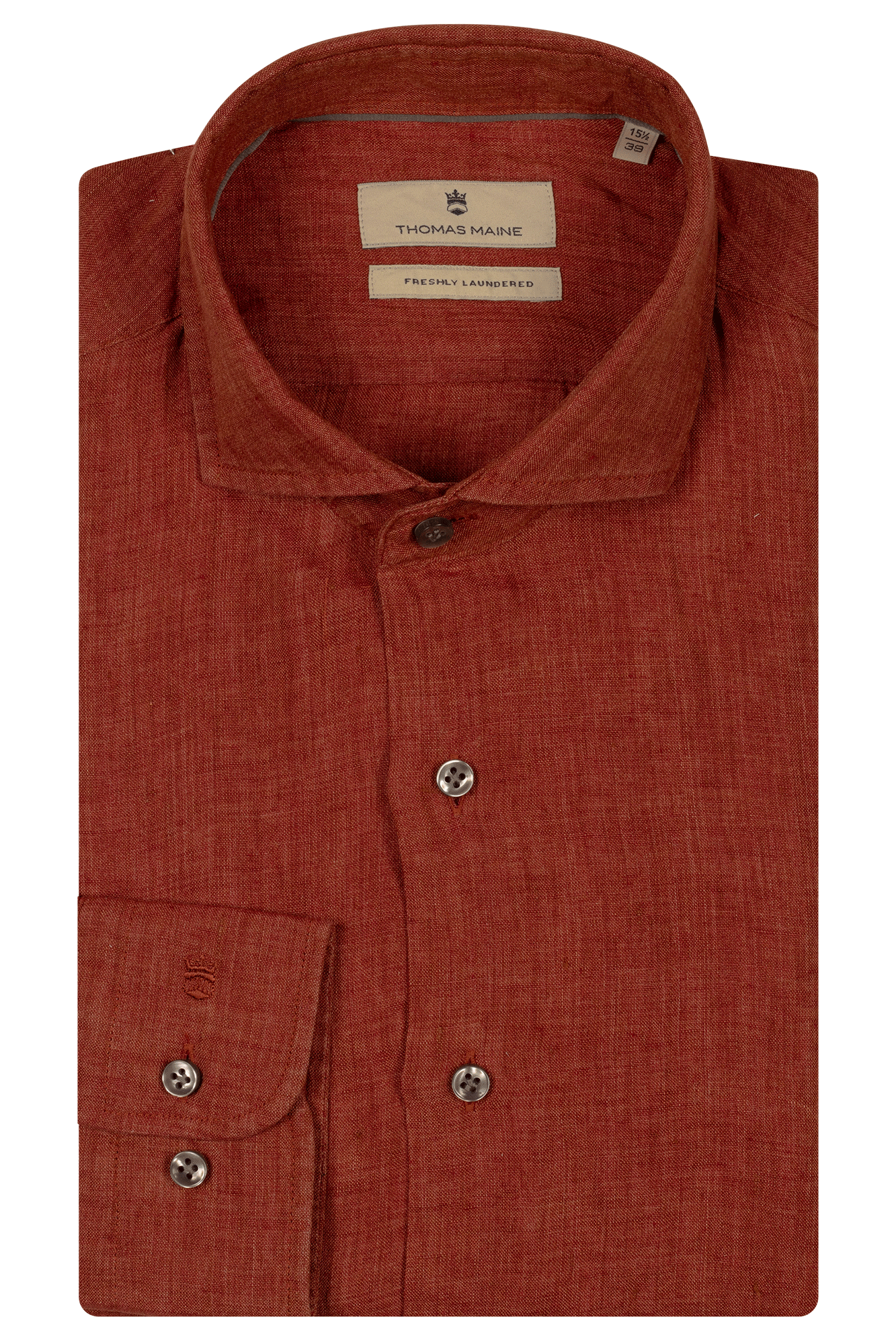 thomas maine Linnen overhemd