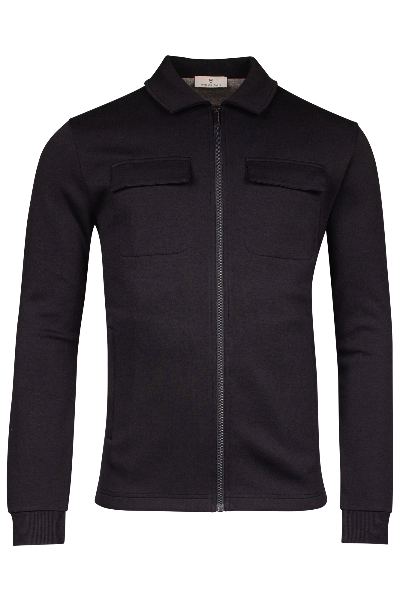 thomas maine Overshirt Sweat - buttons