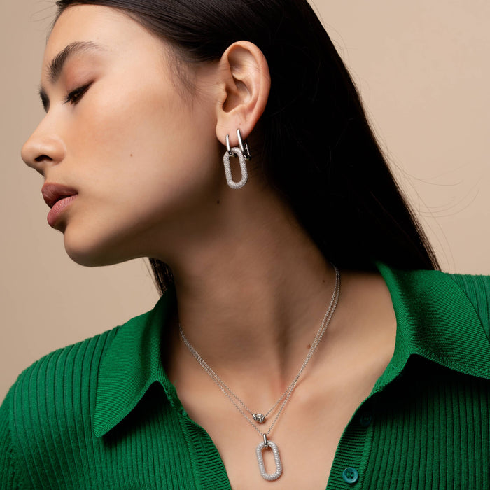 Ti Sento Milano TI SENTO Middelgrote Oorringen - 7901SI