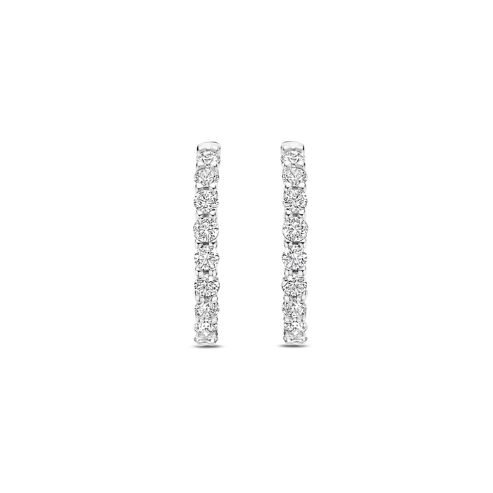 Ti Sento Milano TI SENTO Middelgrote Oorringen - 7958ZI