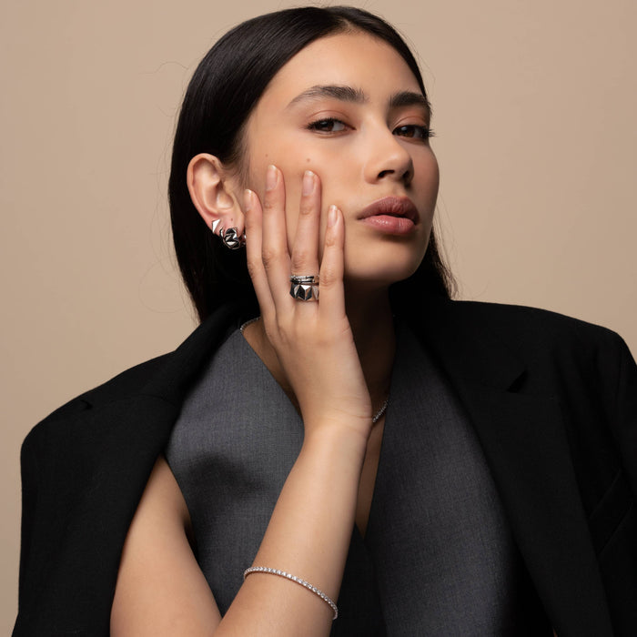 Ti Sento Milano TI SENTO Kleine Oorringen - 7889SI