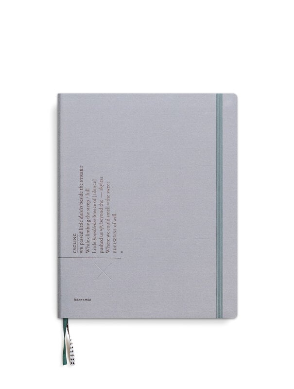 tinne mia Dateless planner A5+ - Sky Grey - FSC Mix Credit
