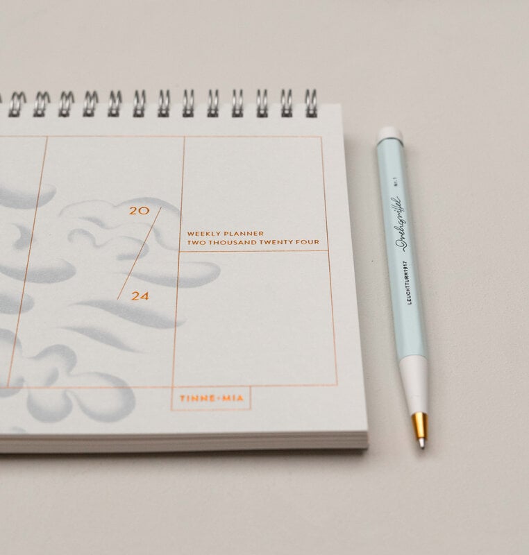 tinne mia Leuchtturm1917 Drehgriffel Balpoint pen - Mint Green