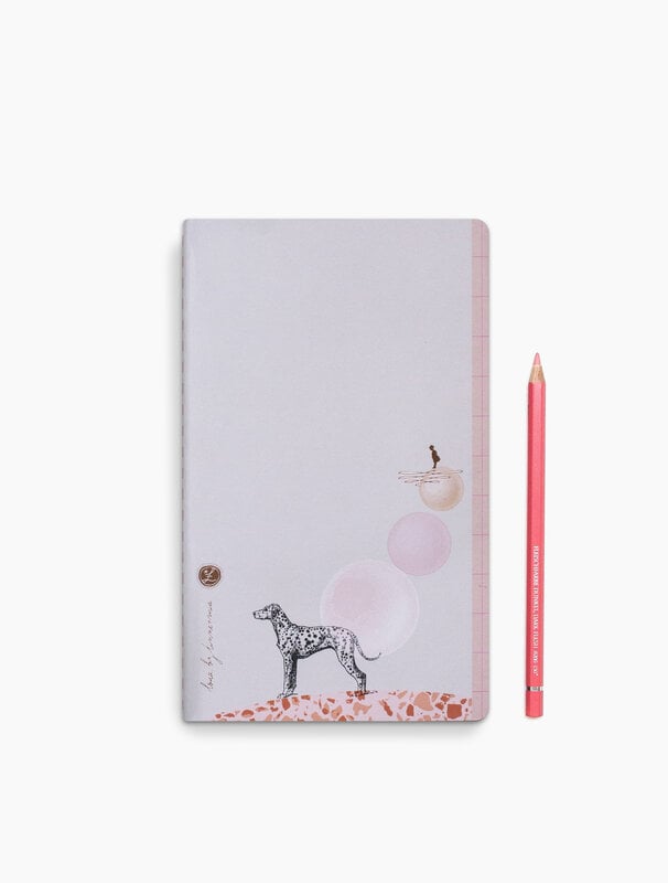 tinne mia Loua - dotted grid notitieboek - 13x21cm - Dalmi Dog - FSC Mix Credit