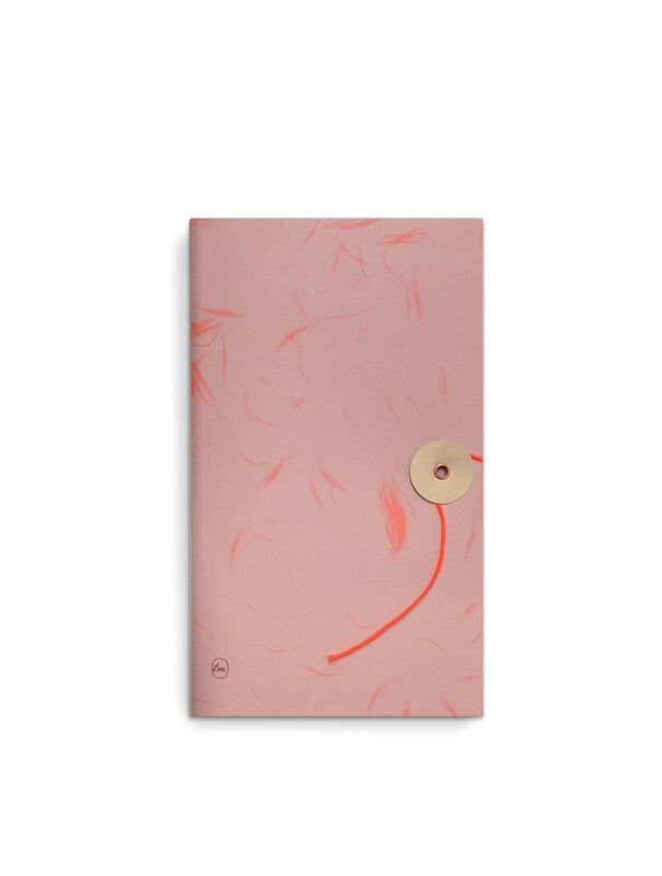 tinne mia Notitieboek met Japanse sluiting - Coral Feathers