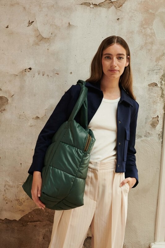 tinne mia Clode Puffy Shoulder Bag - Jungle Green