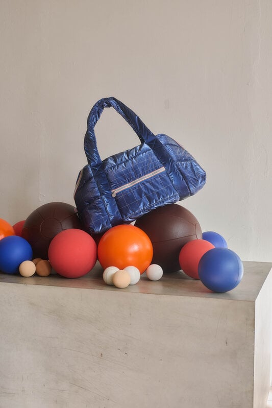 tinne mia Melle Puffy Sports Bag - Blue