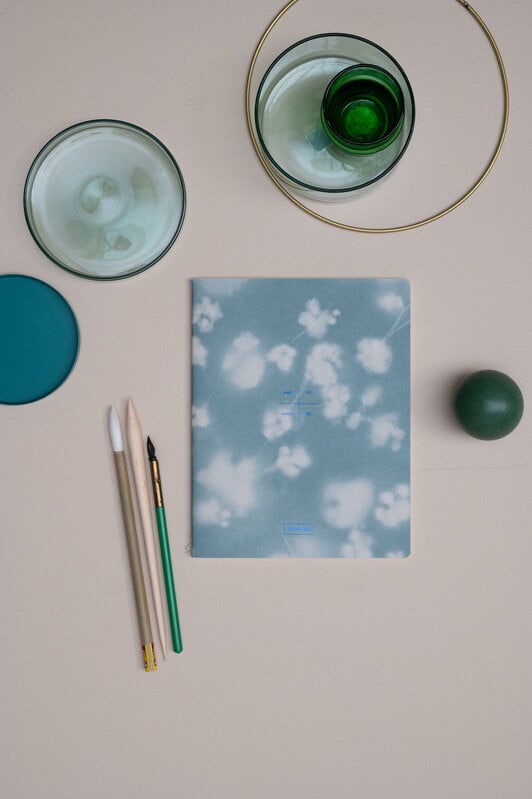 tinne mia Schriften A5 - set2 - Lilac Grid / Icy Blossom