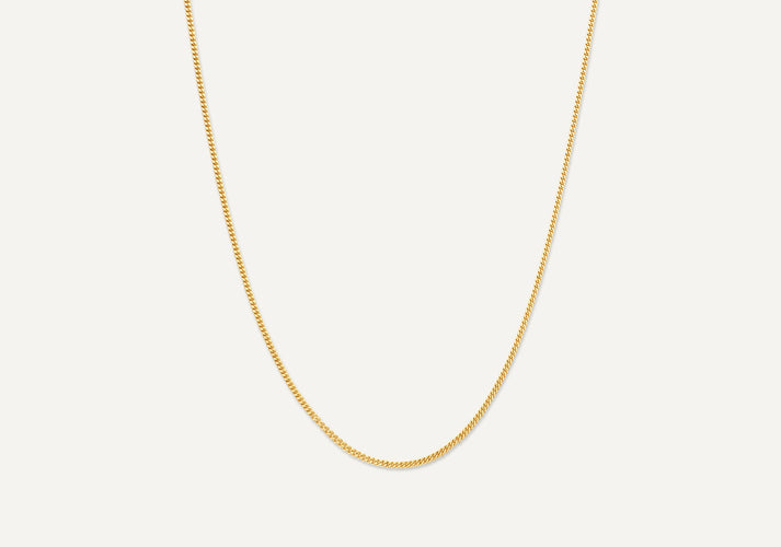 tov essentials Baby Curb Schakelketting 14 Karaat Goud