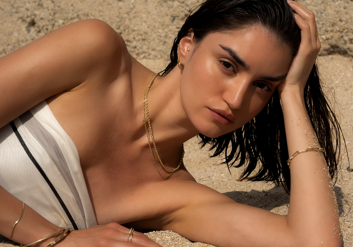 Tov Essentials Dunne Gedraaide Koordketting 14 Karaat Goud