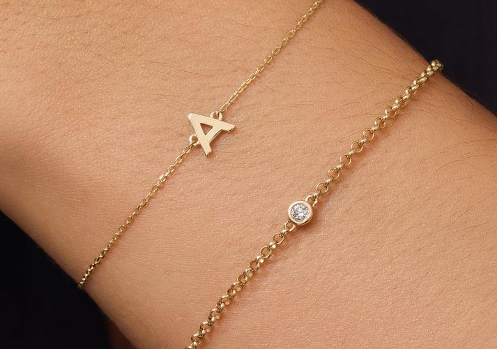 Tov Essentials Essential Initial Letter Set 14 Karaat Goud