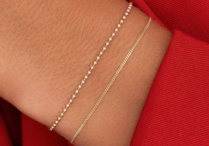 Tov Essentials Bolletjes Armband 14 Karaat Goud