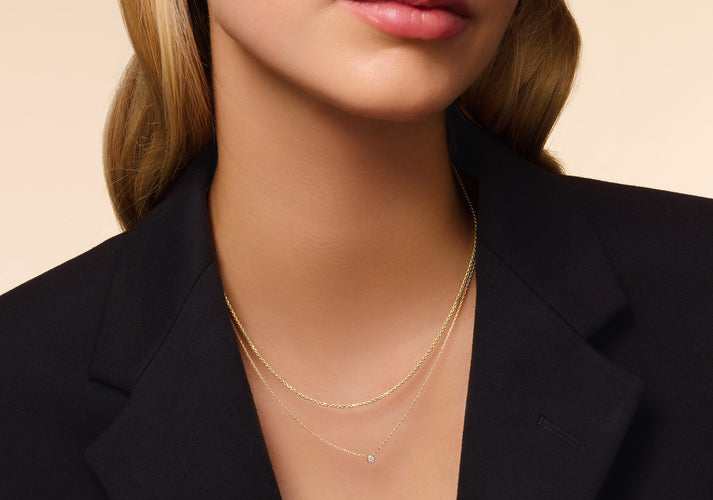 Tov Essentials Box Schakelketting 14 Karaat Goud