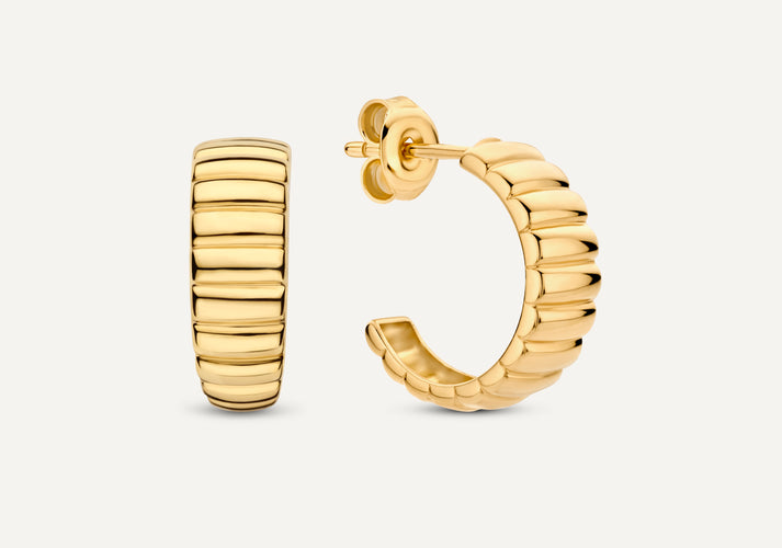tov essentials Charlotte Hoops 14 Karaat Goud tov essentials Charlotte Hoops 14 Karaat Goud