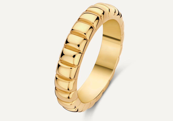 tov essentials Charlotte Ring 14 Karaat Goud