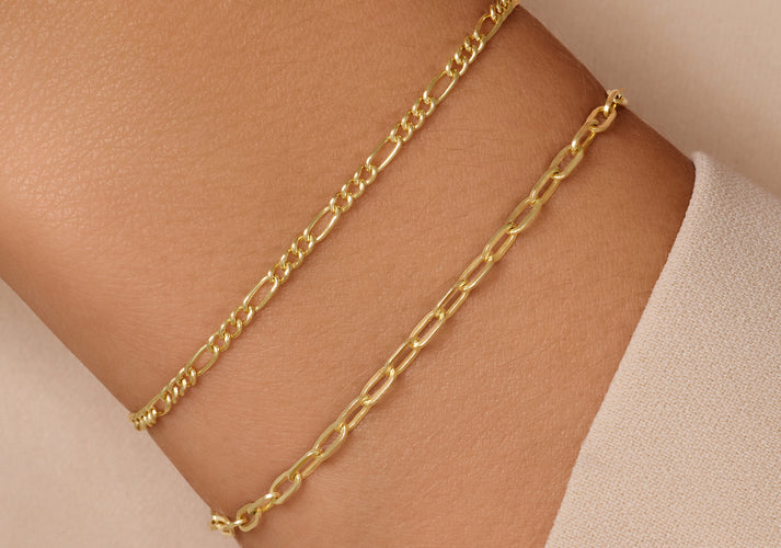 Tov Essentials Dunne Figaro Set 14 Karaat Goud