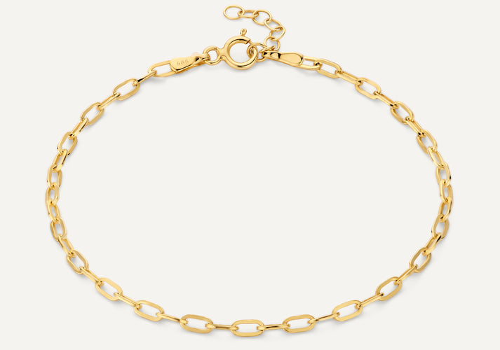 Tov Essentials Dunne Paperclip Set 14 Karaat Goud