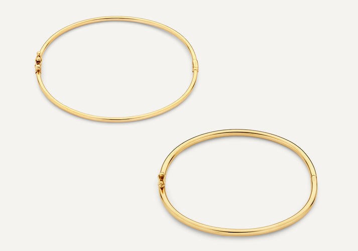 tov essentials Essential Bangle Set 14 Karaat Goud