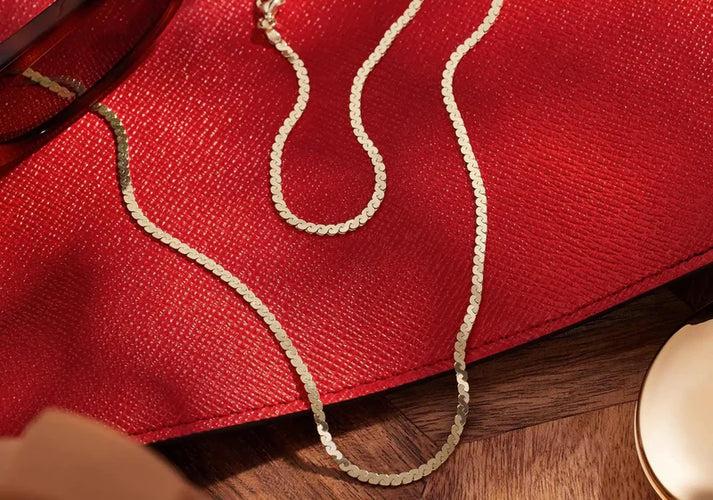 Tov Essentials Serpentine Set 14 Karaat Goud