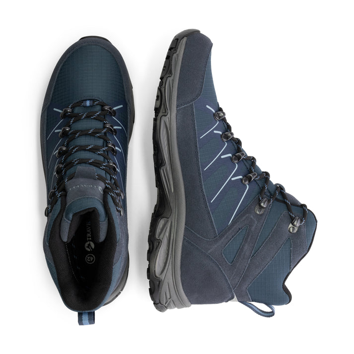 Travelin' Grasten - Halfhoge Wandelschoenen - Heren - Navy