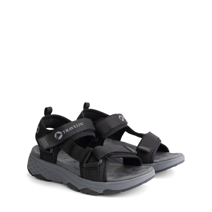 travelin' Angvik - Wandelsandalen - Dames - Zwart