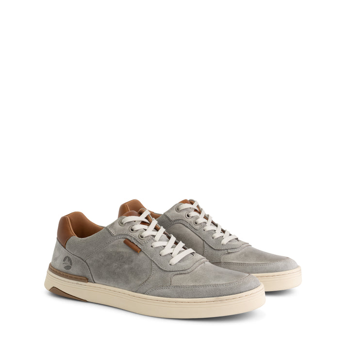 travelin' Burnham - Leren sneaker - Heren - Grijs