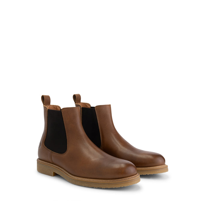 travelin' Egleton - Leren chelsea boots - Heren - Cognac