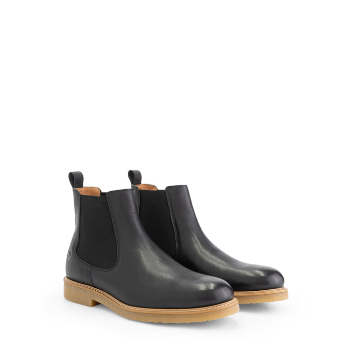 travelin' Egleton - Leren chelsea boots - Heren - Zwart