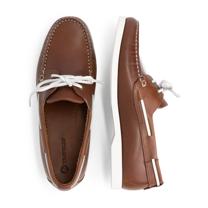 Travelin' Exmouth - Bootschoenen - Heren - Cognac