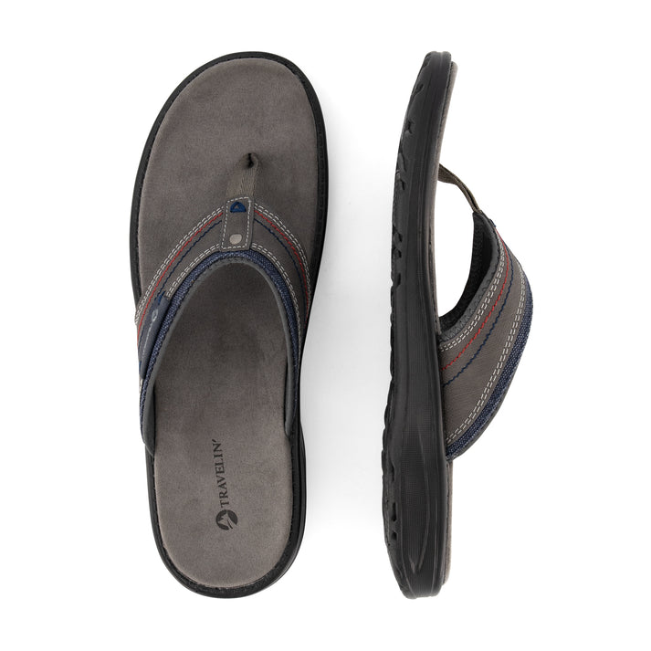 Travelin' Fiksdal - Slippers - Heren - Grijs