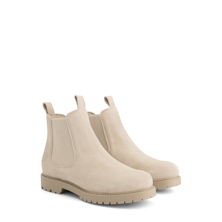 travelin' Glamdal - Suède chelsea boots - Dames - Zand