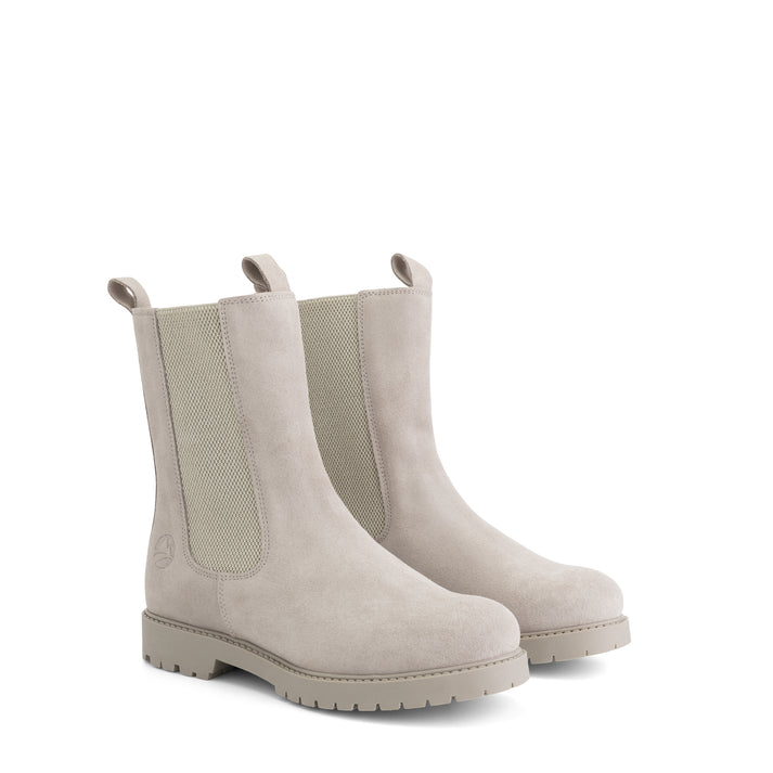 travelin' Glomma - Hoge chelsea boots - Dames - Grijs