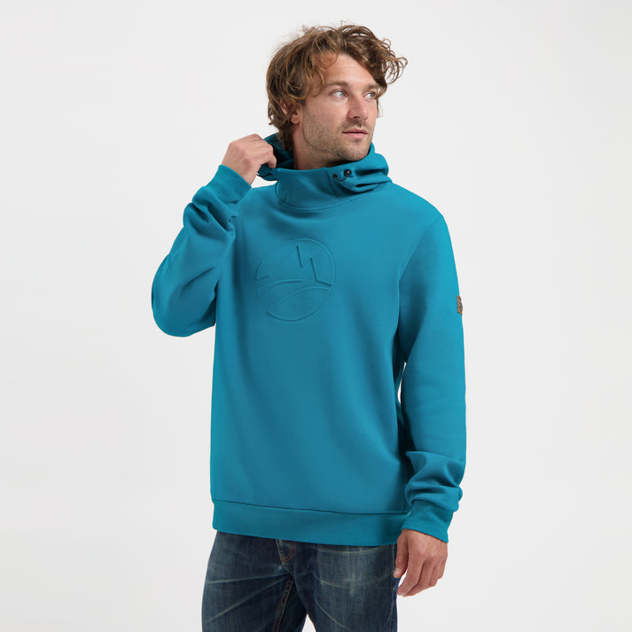 Travelin' Ivar - Hoodie - Heren - Donkerblauw