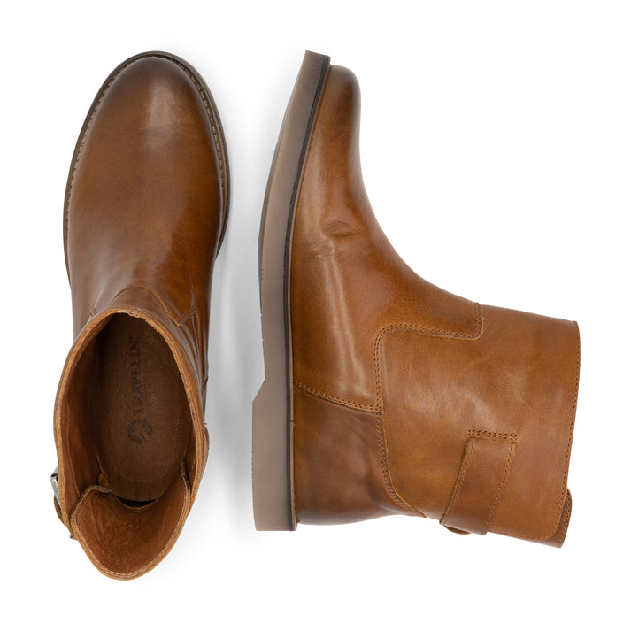 Travelin' Louargat - Leren Laars - Dames - Cognac