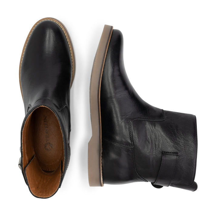 Travelin' Louargat - Leren Laars - Dames - Zwart