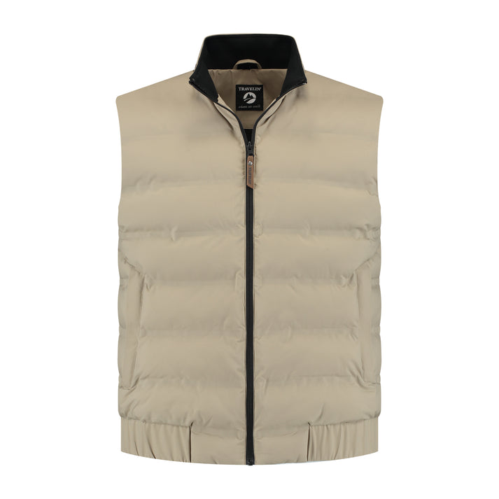 travelin' Magnus - Bodywarmer - Heren - Taupe