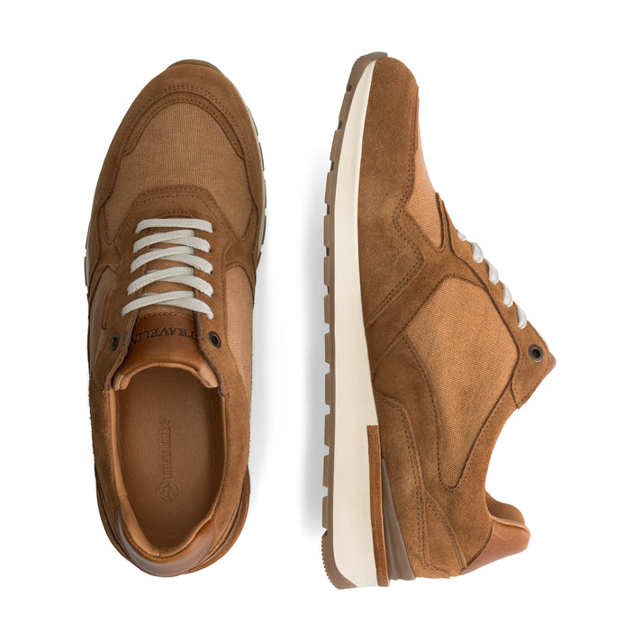 Travelin' Newberry - Sneaker - Heren - Cognac