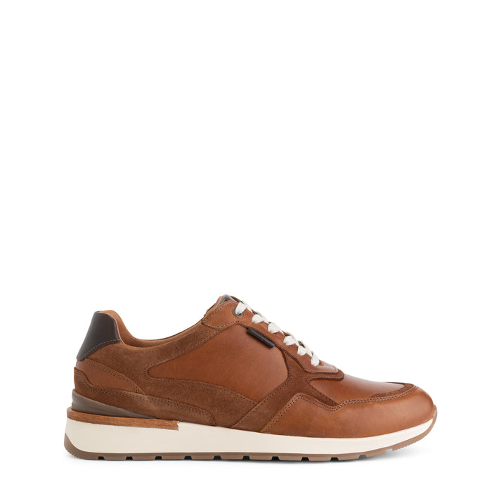 Travelin' Northam - Leren Sneaker - Heren - Cognac