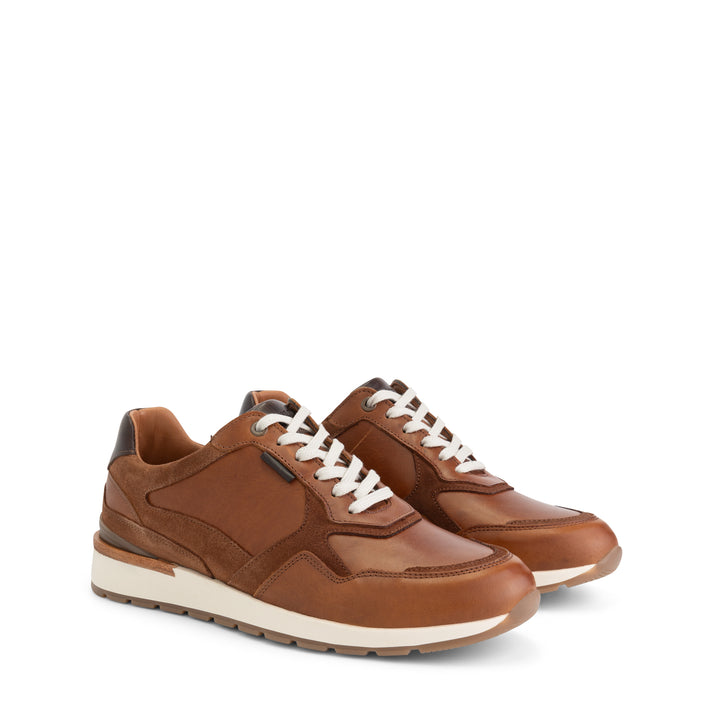 travelin' Northam - Leren sneaker - Heren - Cognac