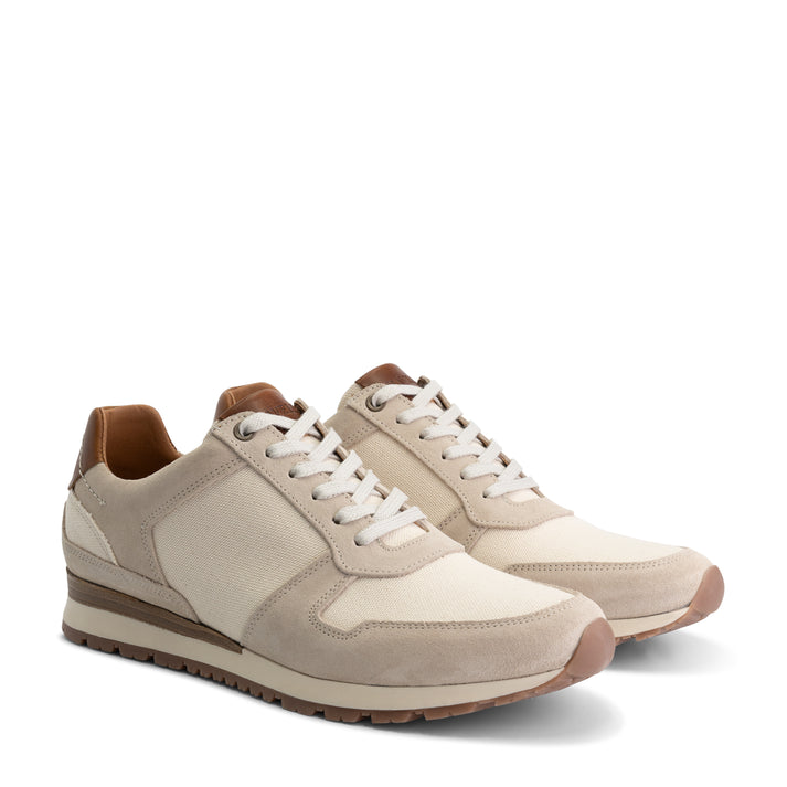 travelin' Norton - Leren sneakers - Heren - Zand