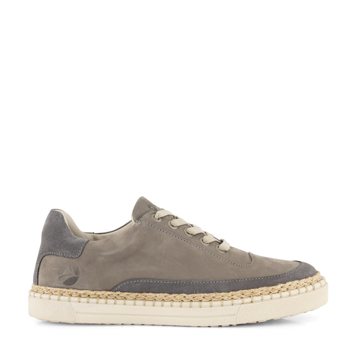 Travelin' Omage - Leren Sneakers - Dames - Grijs