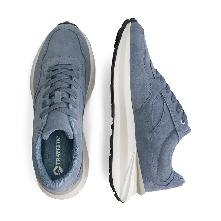 Travelin' Ramsgate - Suède Sneakers - Heren - Blauw