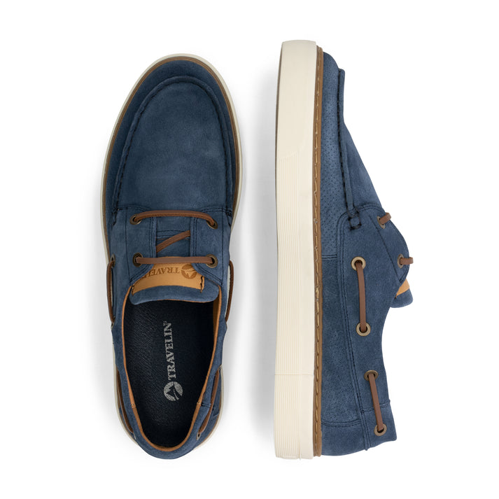 Travelin' Shipton - Moccasins - Heren - Blauw