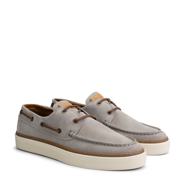 travelin' Shipton - Moccasins - Heren - Grijs
