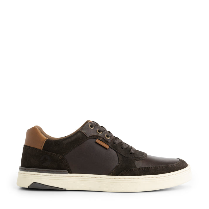 Travelin' Southam - Leren Sneakers - Heren - Bruin