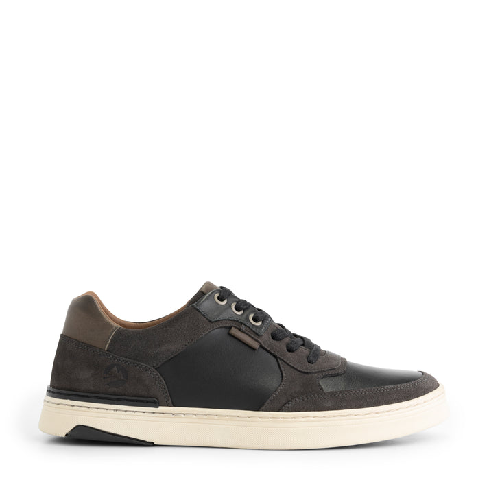 Travelin' Southam - Leren Sneakers - Heren - Zwart