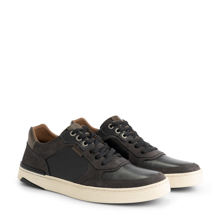 travelin' Southam - Leren sneakers - Heren - Zwart