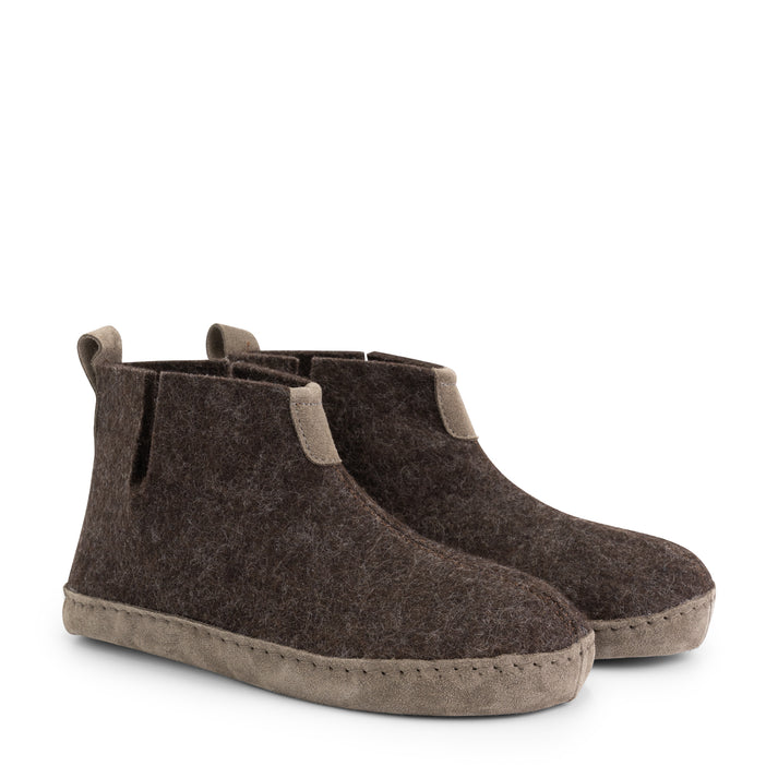 travelin' Stay-Home - Sloffen - Dames - Bruin